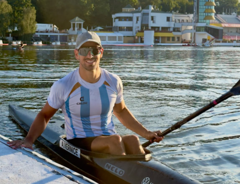 Vernice debuta este mi�rcoles en el Mundial de canotaje